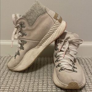 Sorel Out N About III Conquest Waterproof Suede Boot Shoes NL4435-191 Womens 7